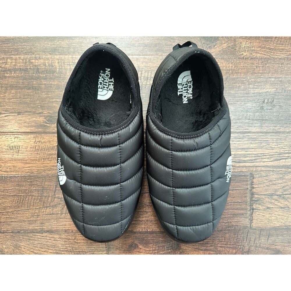The North Face ThermoBall Traction Mule V Camp Shoes Black Mens 10